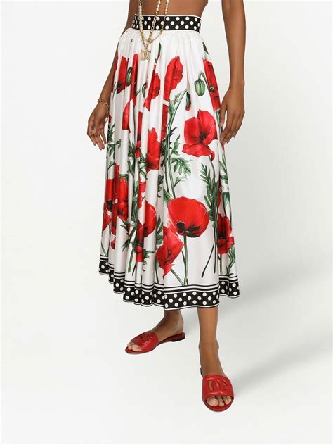 dolce and gabbana replica skirt